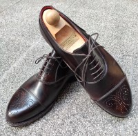 handmade semi-brogue oxford shoes in dark brown museum calf by rozsnyai (3)